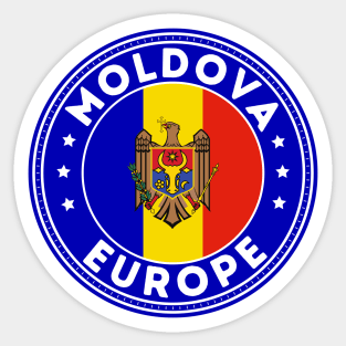 Moldova Europe Sticker